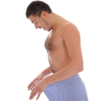 Man's joy comes as a result of penis enlargement