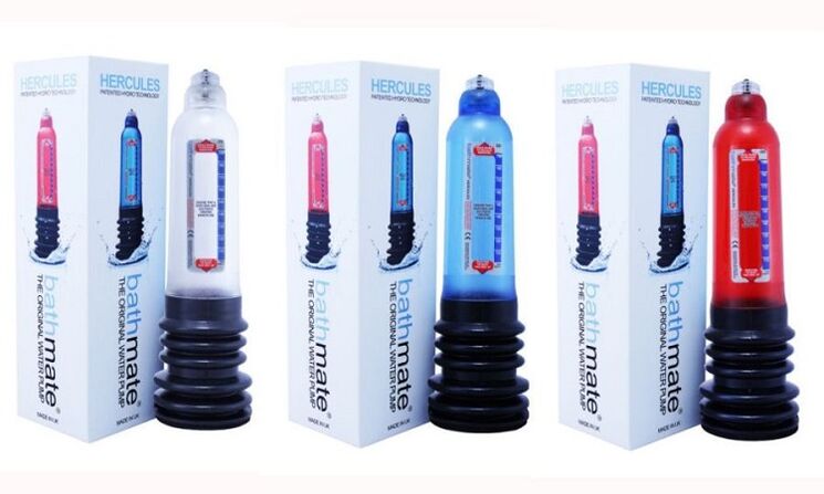 Hydraulic pump for penis enlargement